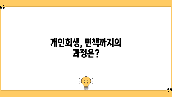 개인회생 개시결정 후, 나의 빚 탕감은 얼마나? | 개인회생 성공률, 변제 계획, 면책
