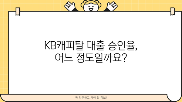 KB캐피탈 대출 후기| 실제 이용자들의 경험과 장단점 비교 분석 | 대출 후기, 금리 비교, 승인율