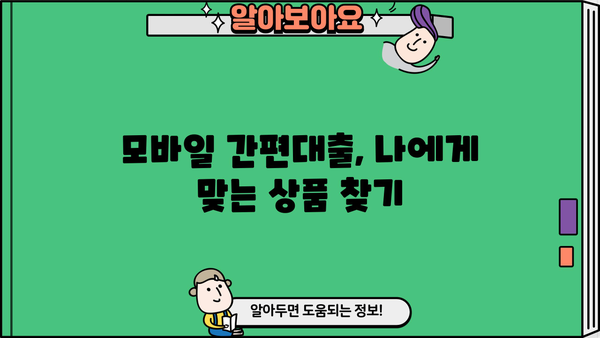 간편대출 신청, 이젠 앱으로! 5분 만에 끝내는 모바일 간편대출 가이드 | 간편대출, 모바일대출, 비대면대출, 앱대출, 빠른대출