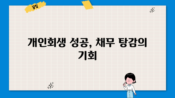 개인회생 나의 사건| 성공적인 개인회생 절차 완벽 가이드 | 개인회생 신청, 파산, 면책, 채무 탕감