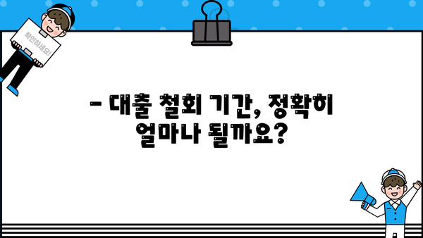 대출 철회 14일 안에 가능할까요? | 대출 철회 기간, 방법, 주의사항 완벽 정리