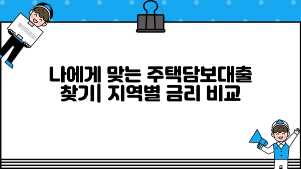 대구, 부산, 경남 주택담보대출 금리 비교| 어디가 유리할까요? | 주담대, 금리 비교, 대구은행, 부산은행, 경남은행