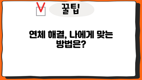 대출 이자 미납, 어떻게 해결해야 할까요? | 연체, 대출 상환, 금융 상담, 해결 방안
