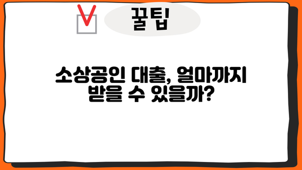 소상공인 사업자 대출 한도, 조건, 금리 완벽 정리 | 최신 정보, 비교분석, 성공 전략