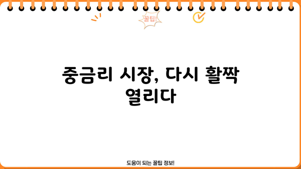 중금리 시장 재개| 은행권, 비상금 대출 시장 장악에 사활 | 중금리, 비상금 대출, 은행권 경쟁, 금융 시장 분석