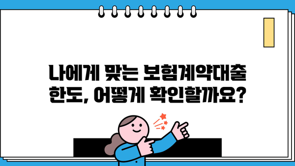 보험계약대출 신용 점수, 금리, 한도| 내게 맞는 조건은? | 보험계약대출, 신용등급, 금리 비교, 한도 확인
