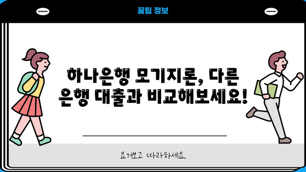 하나은행 변동금리 모기지론(주택담보대출)| 자격, 한도, 금리 상세 분석 | 주택대출, 금리 비교, 대출 상담