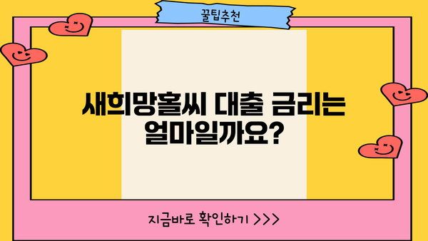 신한은행 새희망홀씨 대출, 정부 지원 조건 & 한도 & 금리 상세 가이드 | 금융, 서민금융, 대출 정보