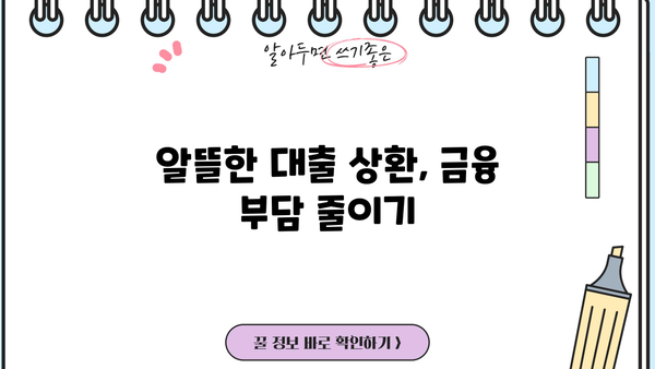 대출이자 환입, 효과적인 전략으로 부담 줄이기 | 대출, 이자, 상환, 재테크, 금융