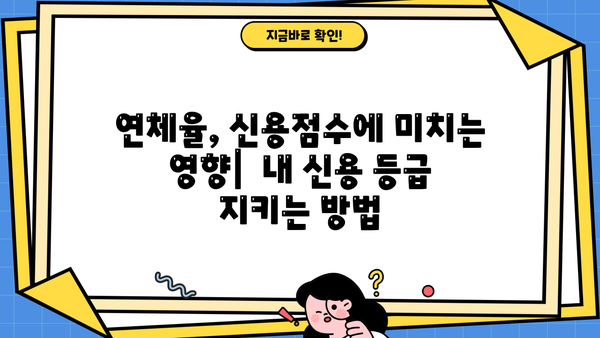 대출 연체율, 이렇게 관리하세요! | 연체 방지, 신용 관리, 금융 상식