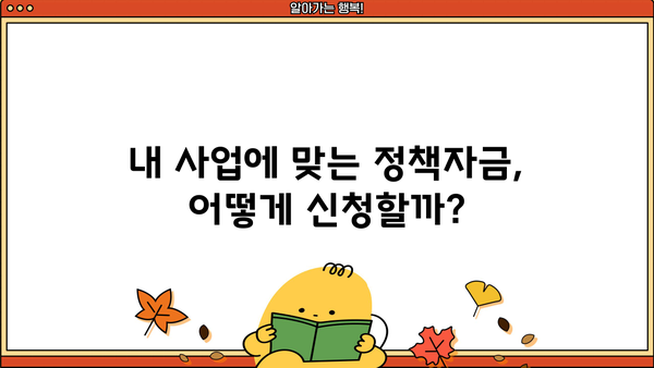 2024 소상공인 정책자금 대출 종류 & 지원 방법 총정리| 나도 받을 수 있을까? | 소상공인 지원, 정책자금, 대출 정보