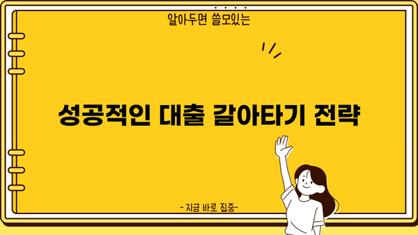 대출 갈아타기 비용 계산 & 절차 가이드 | 금리 비교, 부담 줄이기, 성공 전략