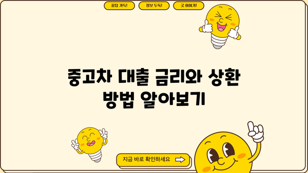 국민은행 중고차 대출 자격, 내가 받을 수 있을까? | 자격 조건, 필요 서류, 대출 한도 상세 가이드