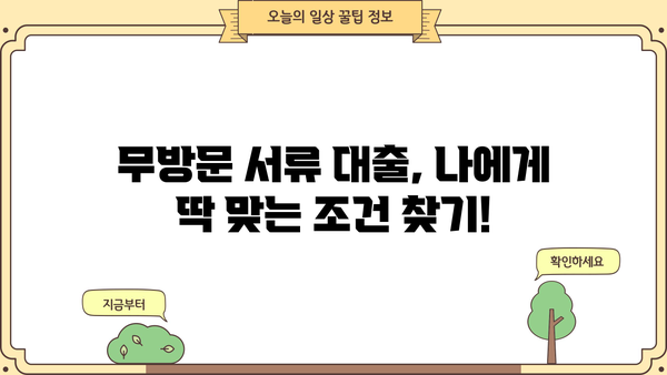 대출나라로 간편하게! 무방문 서류 대출 완벽 가이드 | 대출, 서류, 비대면, 온라인