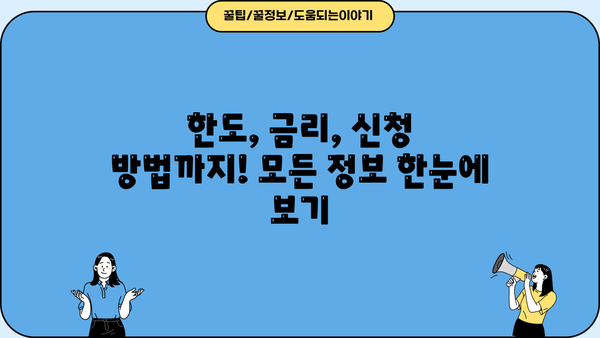 정부지원 소액생계비대출, 한도/금리/조건/신청방법 완벽 가이드 |  2023년 최신 정보