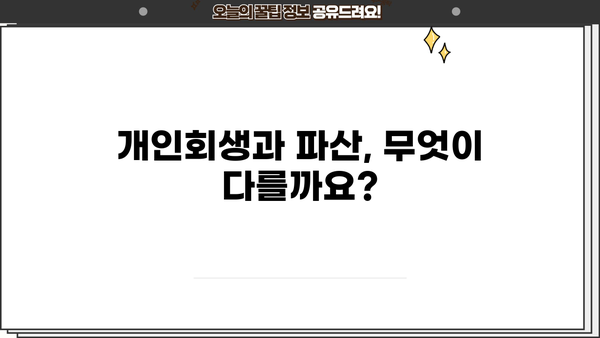 개인회생 나의 사건| 성공적인 개인회생 절차 완벽 가이드 | 개인회생 신청, 파산, 면책, 채무 탕감
